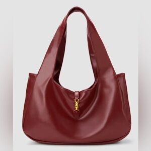 Cider Faux Leather Tote Bag